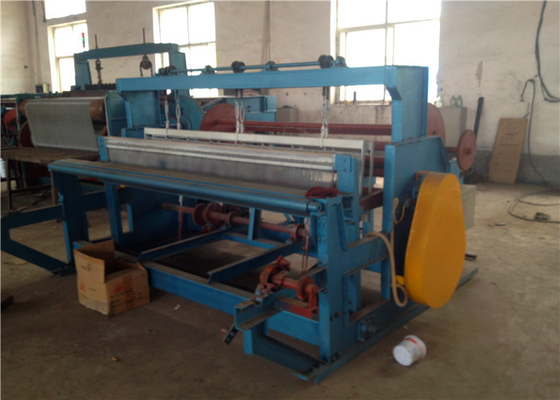 High Potency Crimped Wire Mesh Machine For 10x10-100x100mm Mesh Size