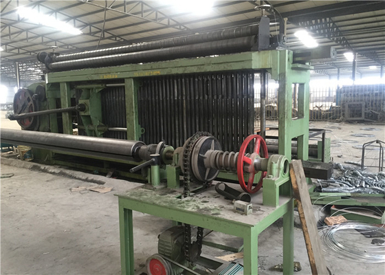 3 Twist 5 Twist Gabion Making Machine 5.5m width For Construction